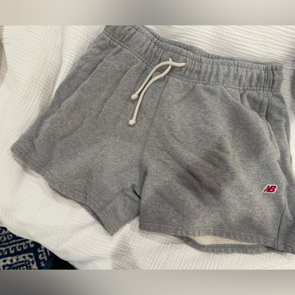 New Balance Gray Sweatpants Relaxed Fit Joggers